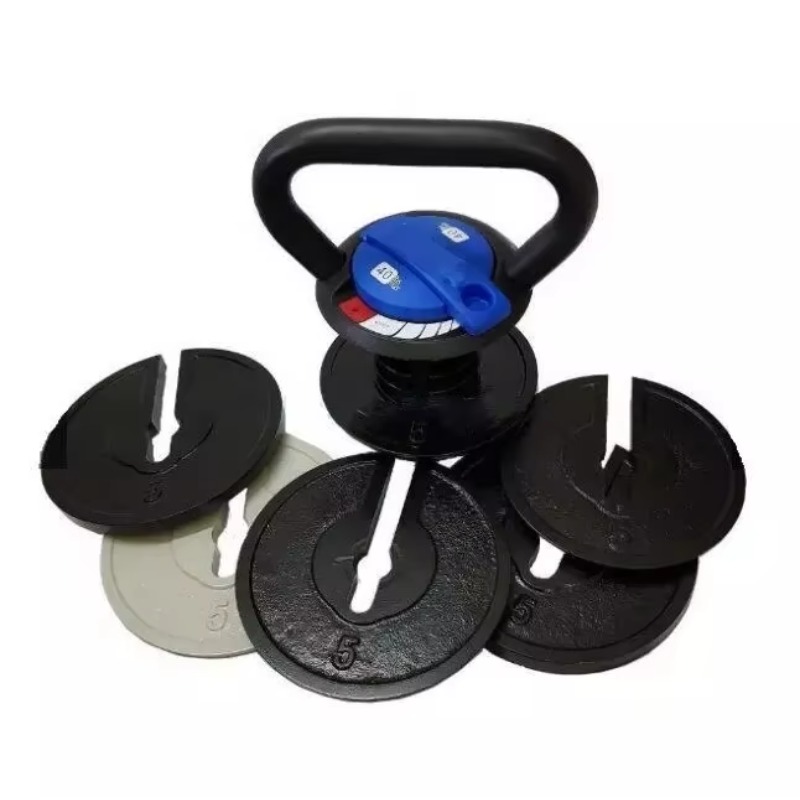 Home Gym Dumbbell Set - DUTRIEUX Regulowany Zestaw Hantli i Kettlebell