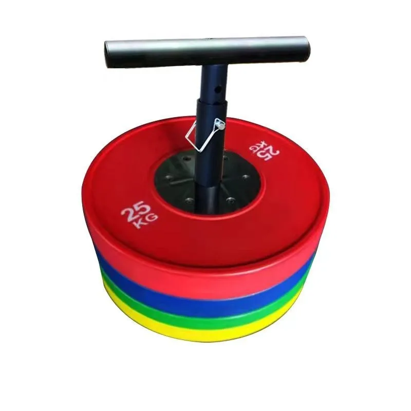 Home Gym Dumbbell Set - Regulowany uchwyt do kettlebella typu T,
