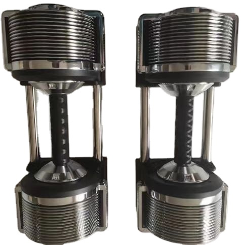 Home Gym Dumbbell Set - Hantle ze stali węglowej do podnoszenia
