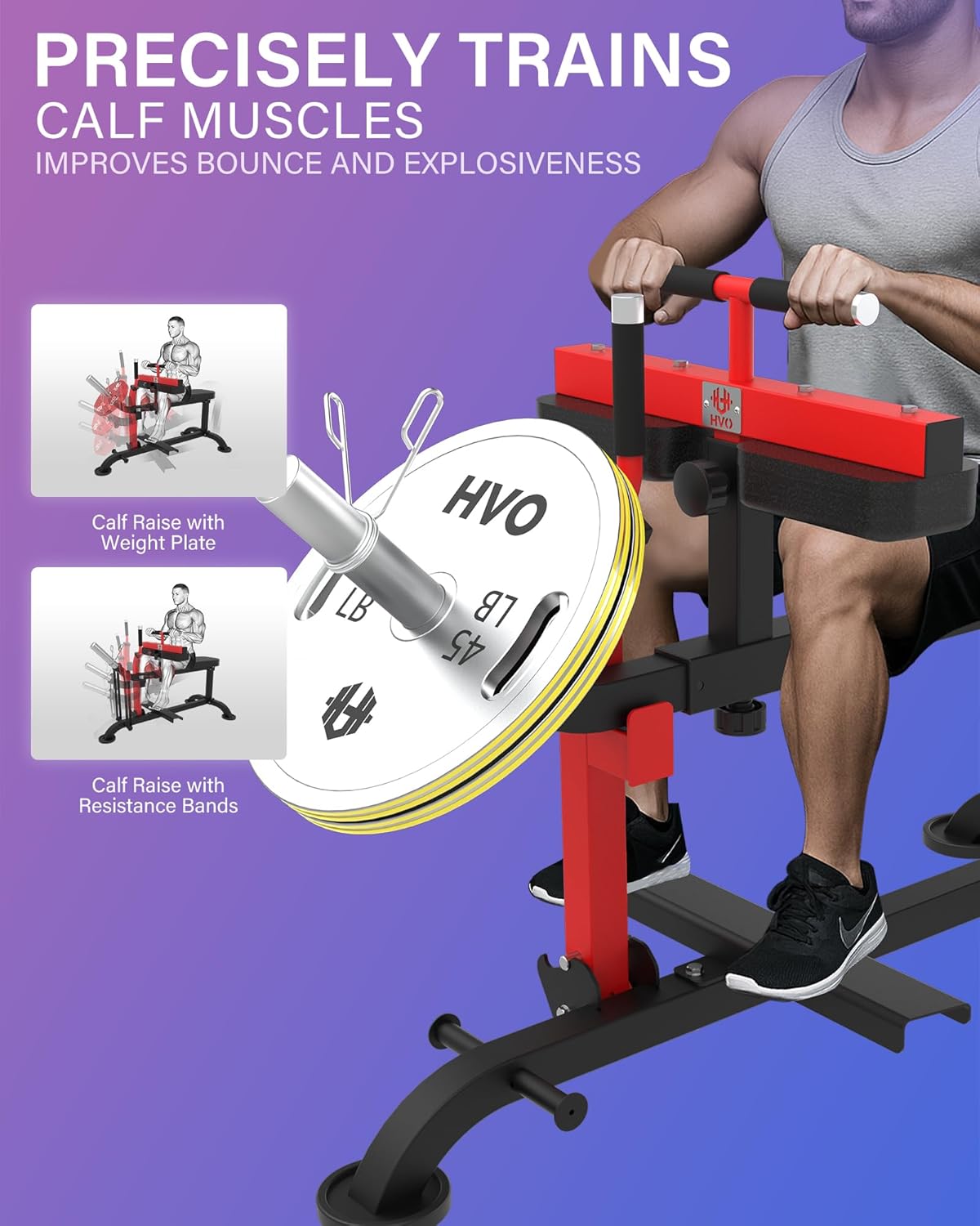 Siłownia Domowa, Trening Łydek – Seated Calf Raise recenzja i cena