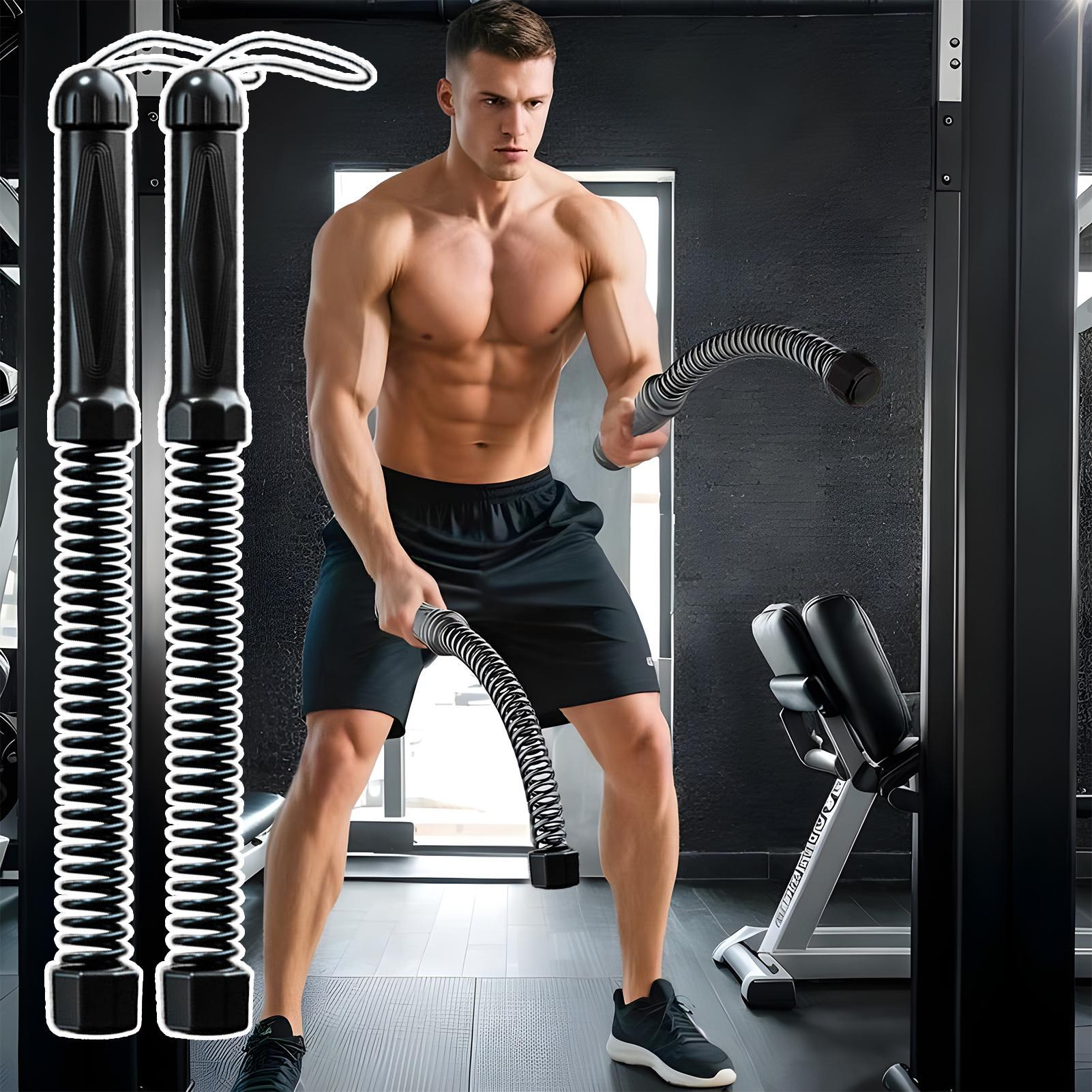 Battle Ropes do domowej siłown – Home Gym In Apartment recenzja i cena