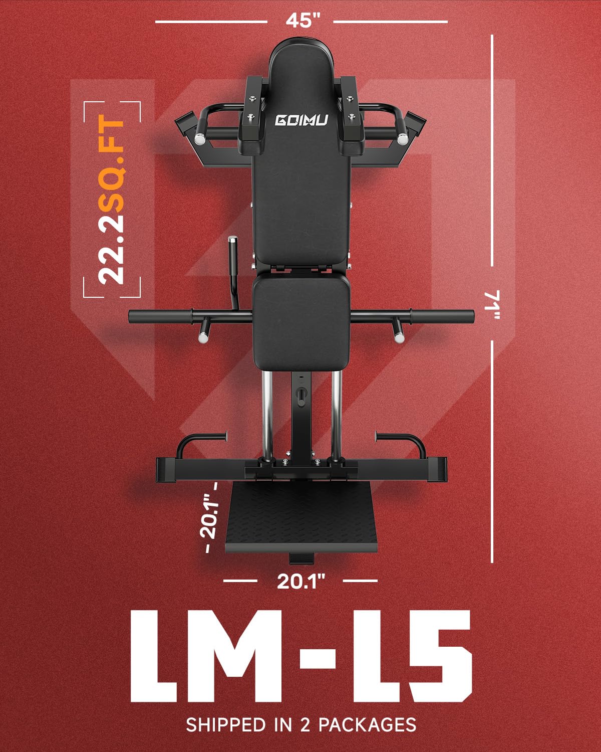 Maszyna do wyciągu nóg i przys – Leg Press Machine recenzja i cena
