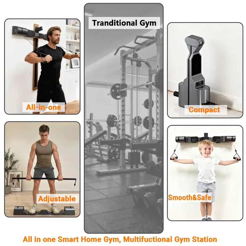 Wielofunkcyjny zestaw sprzętu  – Home Gym With Smith Machine recenzja i cena