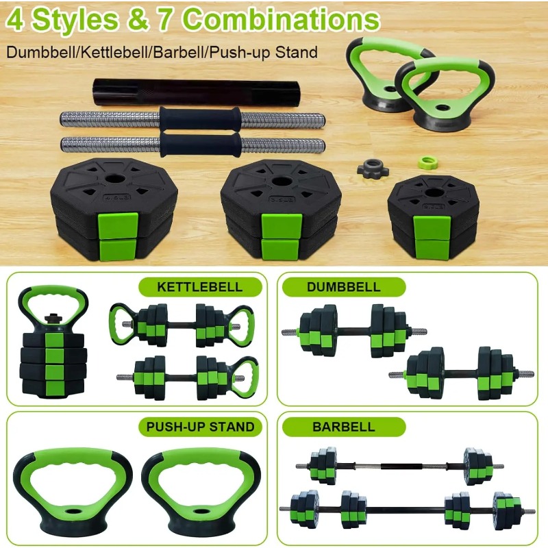 Zestaw hantli regulowanych 4 w – Home Gym Dumbbell Set recenzja i cena