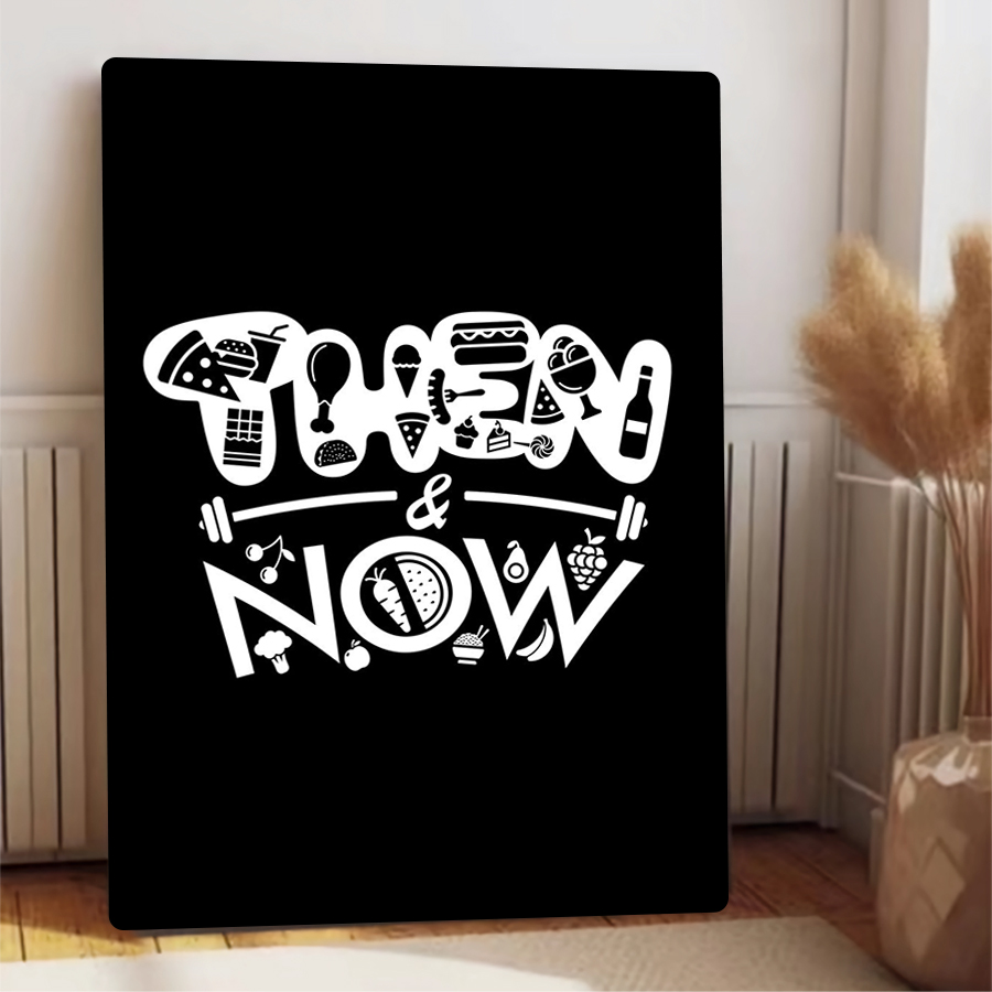 Tablica Metalowa Then & Now Fi – Home Gym Icon recenzja i cena