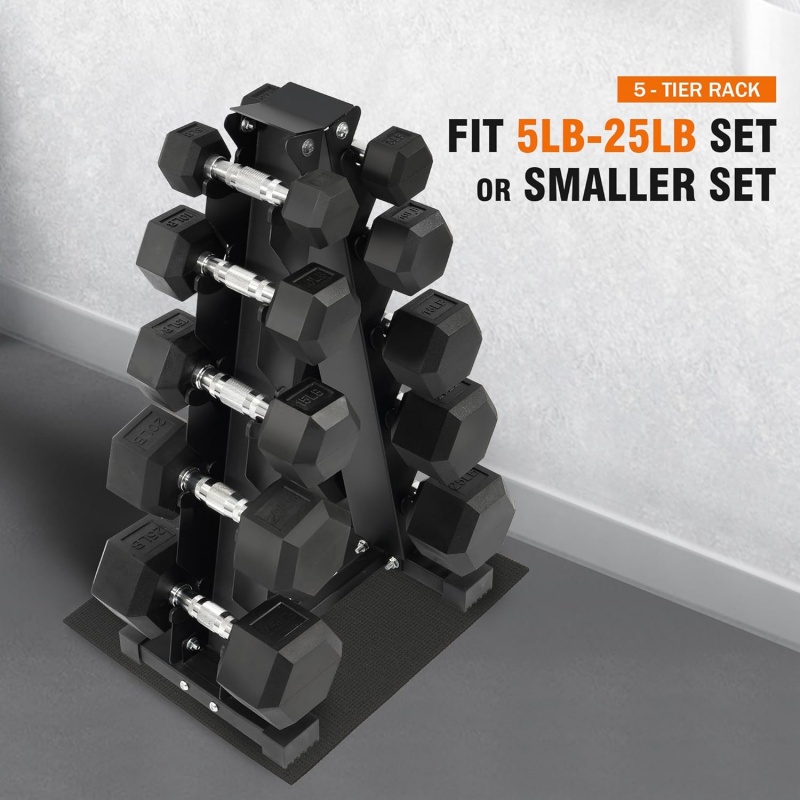 Zestaw hantli sześciokątnych z – Home Gym Dumbbell Set recenzja i cena