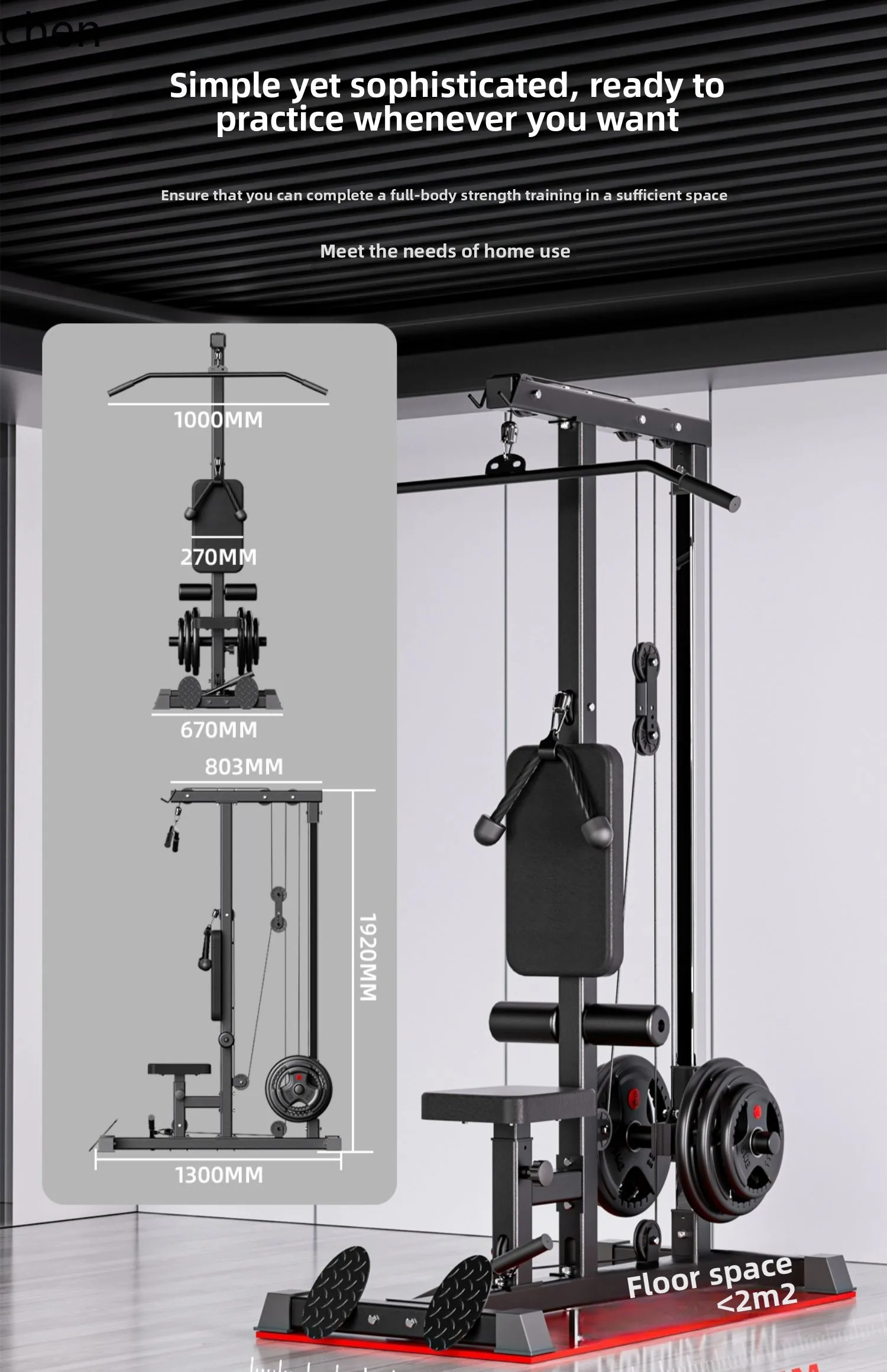 YY- Maszyna do ćwiczeń z uchwy – Home Gym All In One recenzja i cena