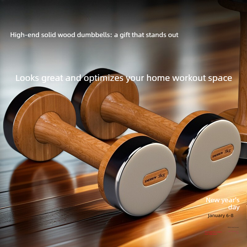 Regulowany zestaw hantli Wood  – Home Gym Dumbbell Set recenzja i cena
