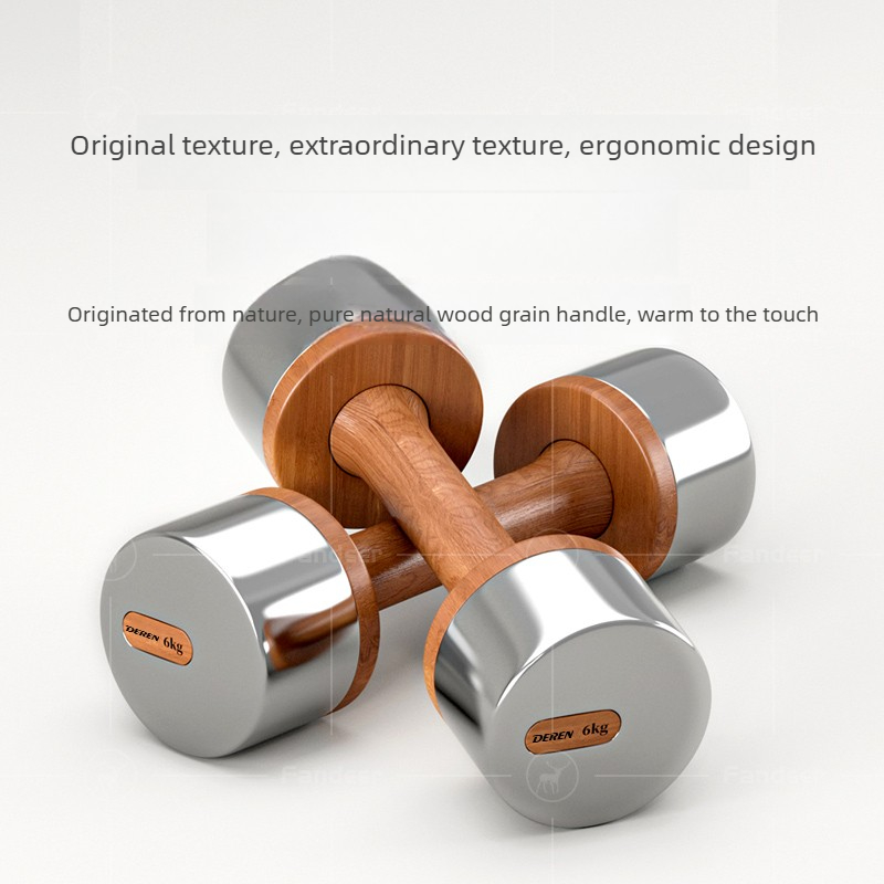 Regulowany zestaw hantli Wood  – Home Gym Dumbbell Set recenzja i cena