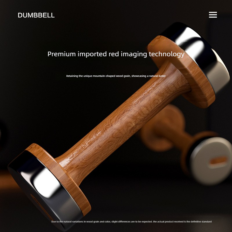 Regulowany zestaw hantli Wood  – Home Gym Dumbbell Set recenzja i cena