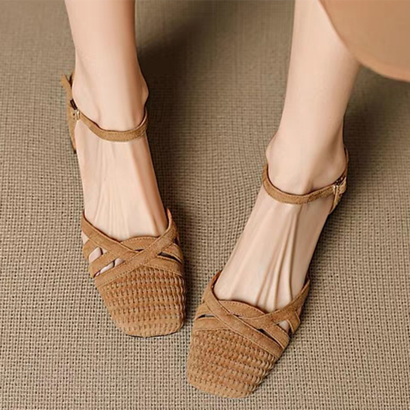 Retro Plecione Sandały na Wyso – Ankle Strap Attachment recenzja i cena