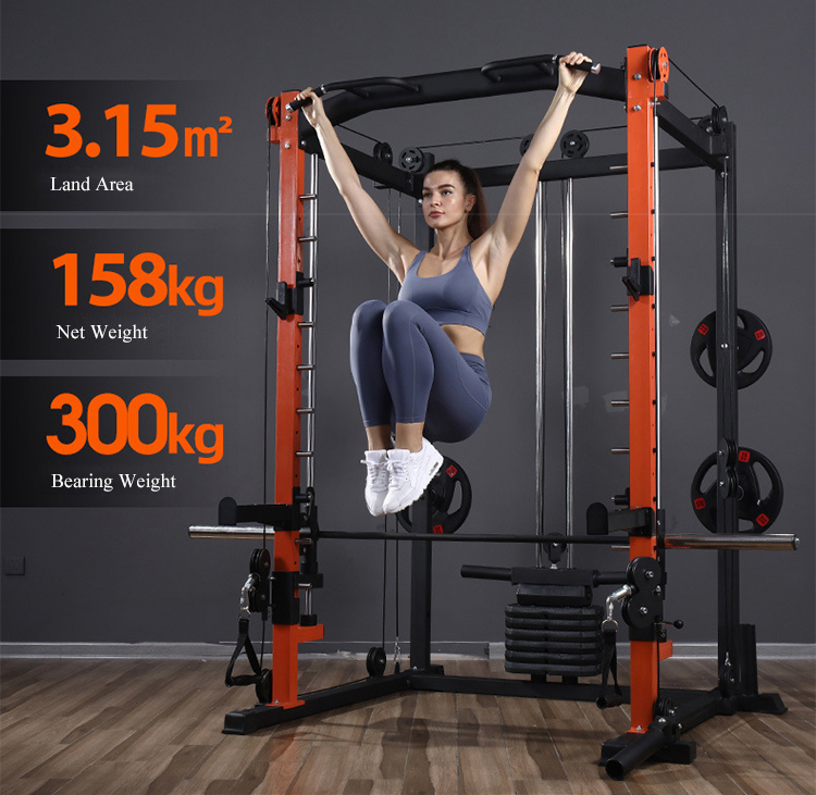 Wielofunkcyjny sprzęt do domow – Home Gym With Smith Machine recenzja i cena