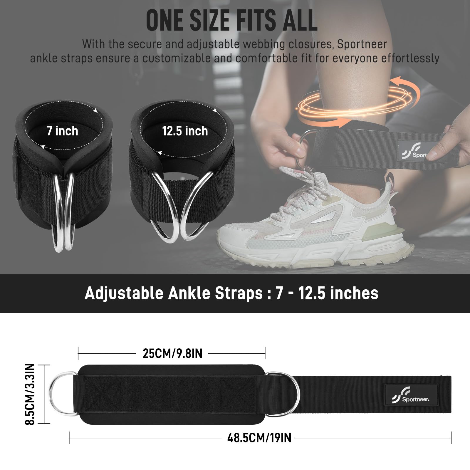 Sportneer Regulowane paski na  – Home Gym All In One recenzja i cena