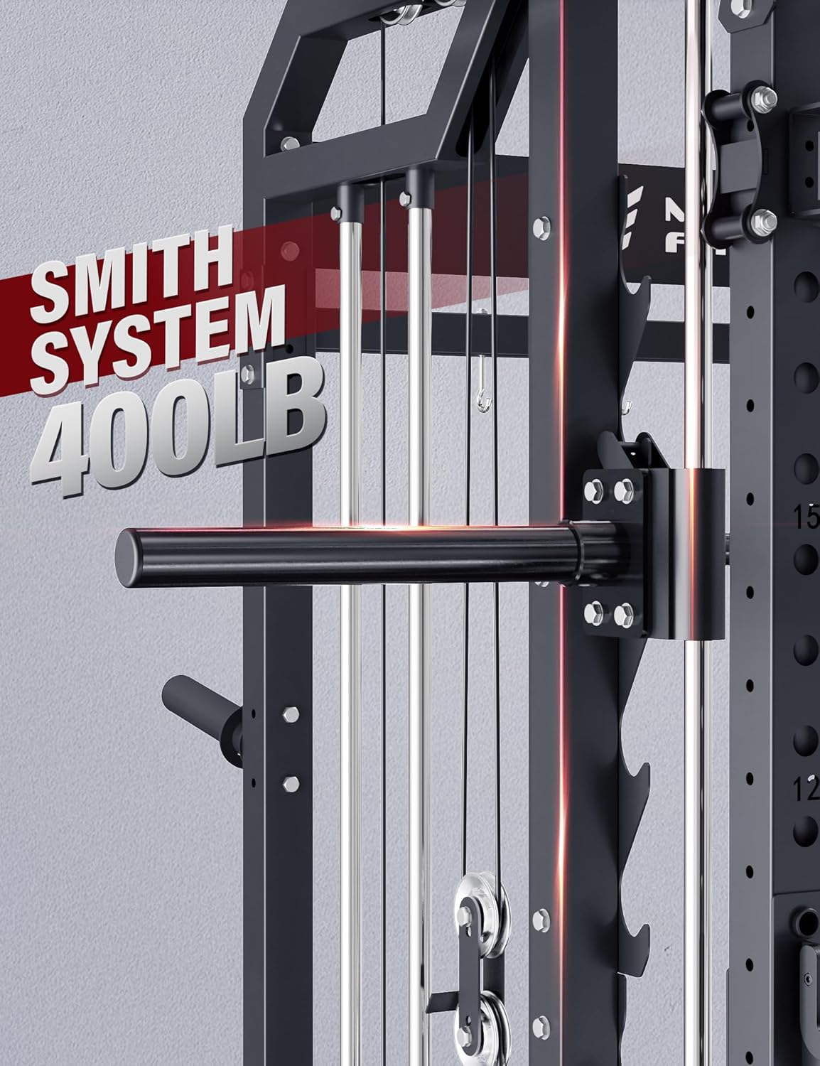 Stojak do przysiadów Smith Mac – Home Gym With Smith Machine recenzja i cena