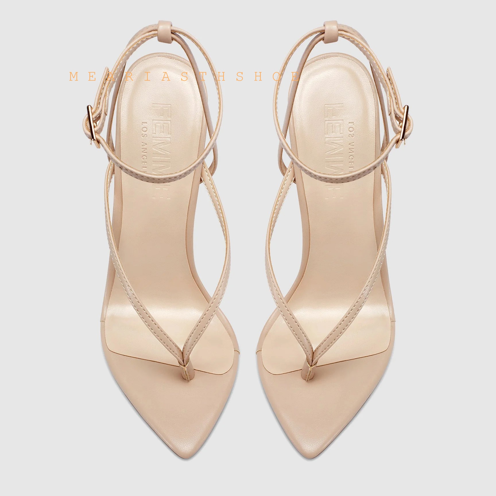 Beżowe Czarne Sandały Gladiato – Ankle Strap Attachment recenzja i cena