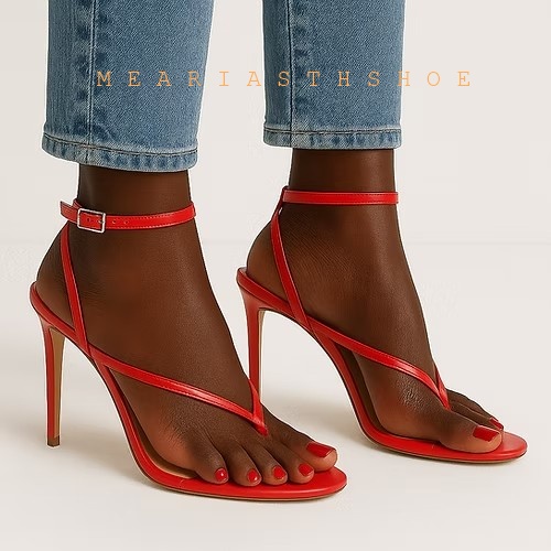 Beżowe Czarne Sandały Gladiato – Ankle Strap Attachment recenzja i cena