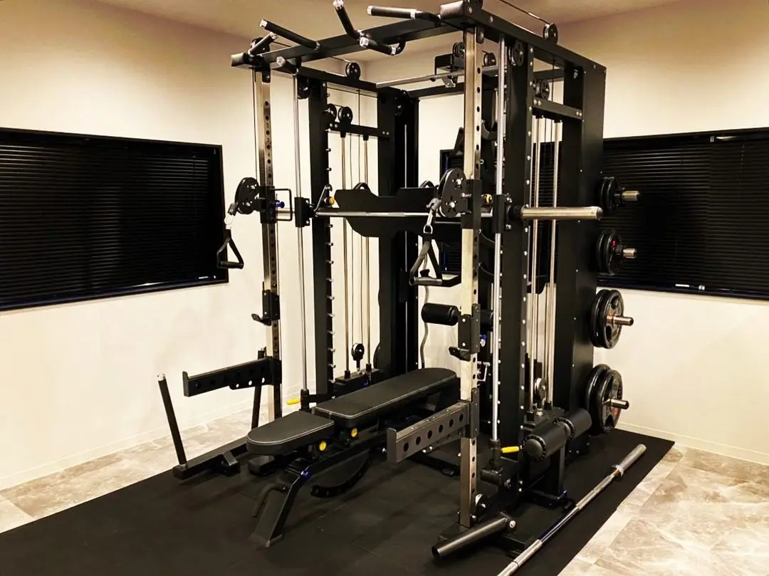#   Komercyjny, wielofunkcyjny – Home Gym With Smith Machine recenzja i cena