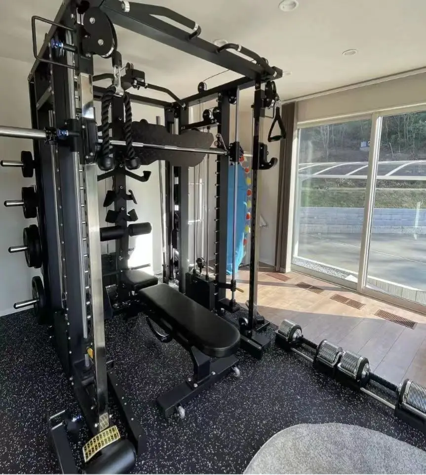 #   Komercyjny, wielofunkcyjny – Home Gym With Smith Machine recenzja i cena